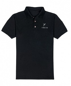 (8) Yreva Black Polo B/W  $35 ( S-3XL)