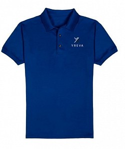 (9) Yreva Polo (Royal Blue) B/W $35 (S-3XL)