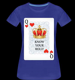 (15) Queen (Blue) $25 (S-3XL)