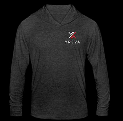 (18) Yreva long sleeve Hood DB/W/R $22 (S-3XL)