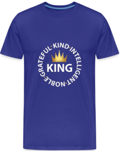 Blue King Tee $25 Size S-3XL