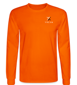 Orange Long sleeve Yreva $25 size S-3XL