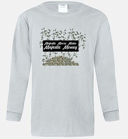 Majestic Money Gray long sleeve Size $35 S-3XL